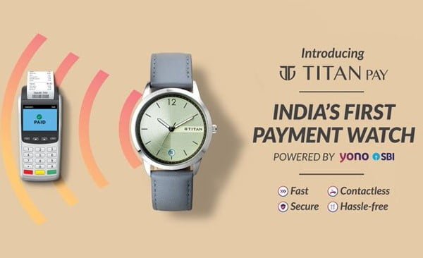 sbi titan contactless watch nfc