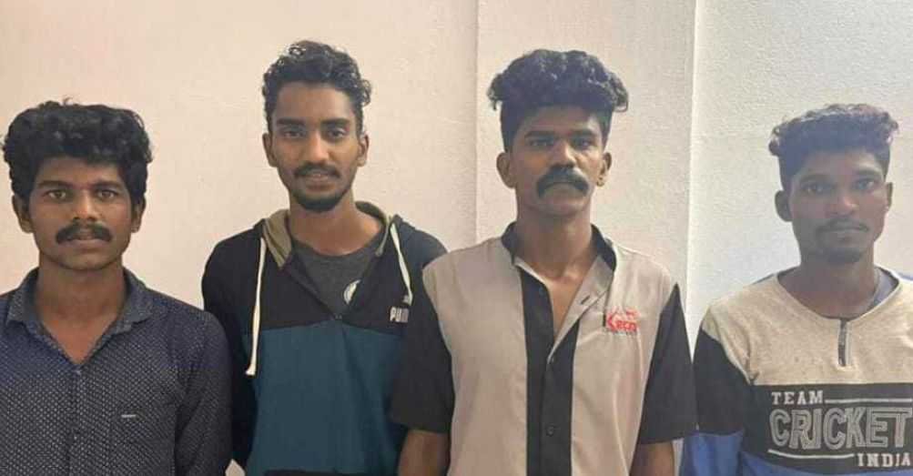The accused who tried to cut the sandalwood trees were arrested image