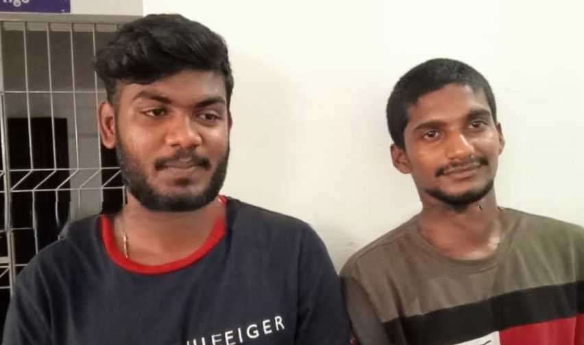 Two people who threw toilet waste in public place in Rimad image