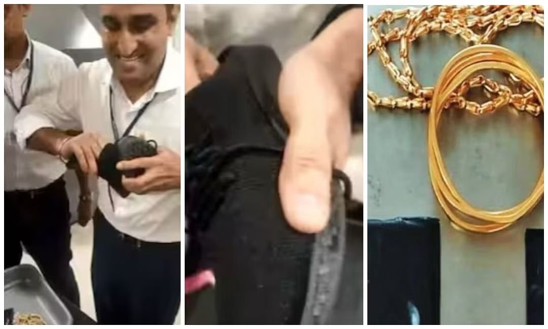 Woman 'pretending' that her mother was dead, caught gold with her hands, Customs (Nedumbassery) image