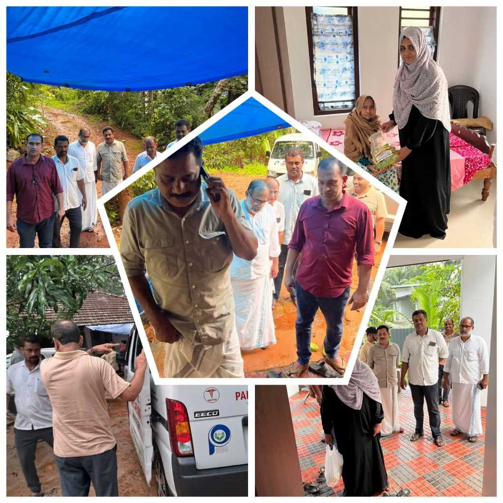 On the occasion of World Palliative Day, home visits were conducted to bed patients image