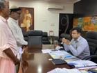 Pass under the leadership of Wayanad pass NRDF and submitted a petition to the Collector image