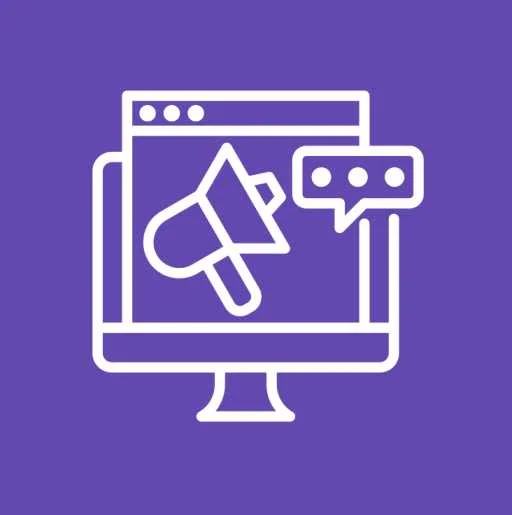 Advertising icon