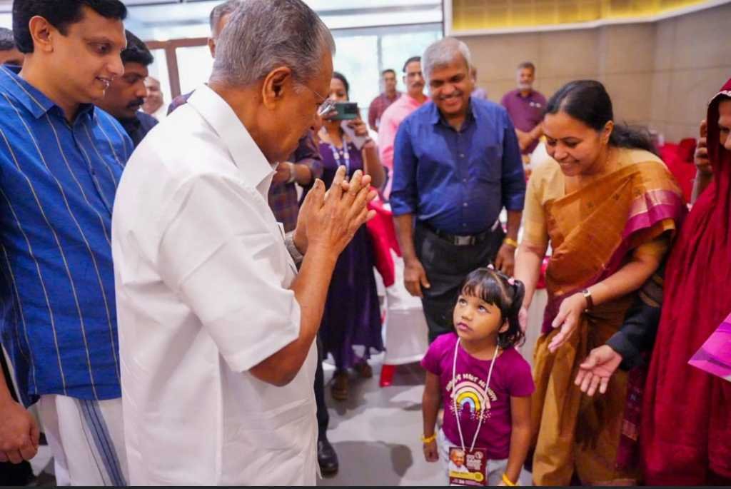 Chief Minister with petitionv image