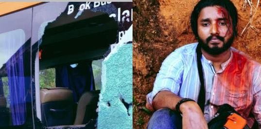 Passenger caught with MDMA after breaking window of bus image