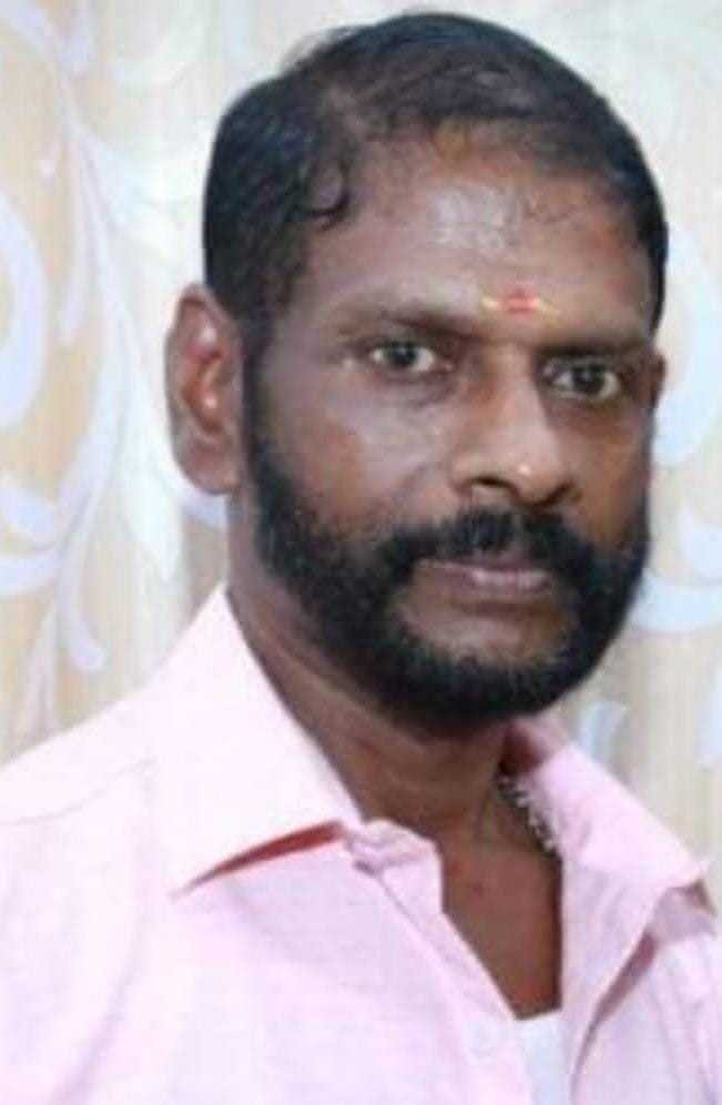 died in a sandy field and grass pit image