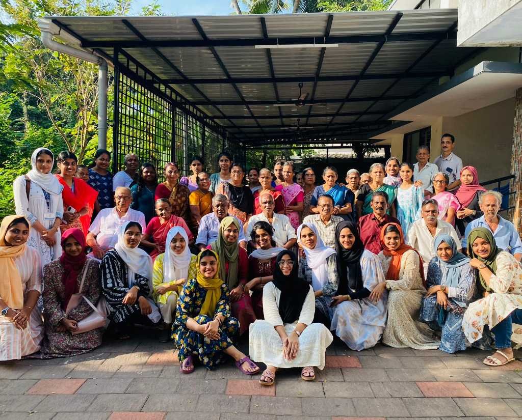 Omassery, students with mental health campaign image