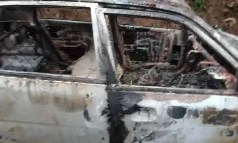 Koodaranji identified the charred body inside the car image