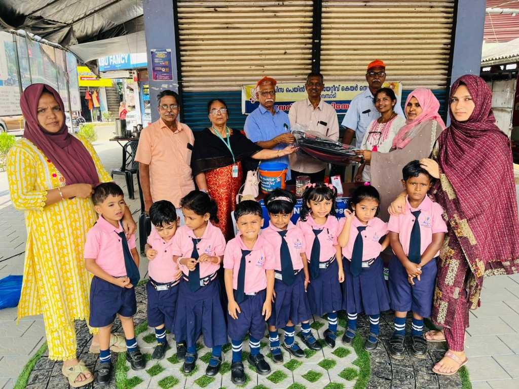 Thiruvambady, Iqrah Public School set the example by handing over the back rust on Palliative Day. image