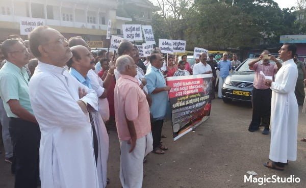 Thamarassery വന്യജീവി ആക്രമങ്ങൾക്കെതിരെ പ്രതിഷേധ ജ്വാല. 3 Protest flame against wildlife attacks magic