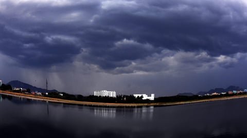 Summer rains in the middle of next month.