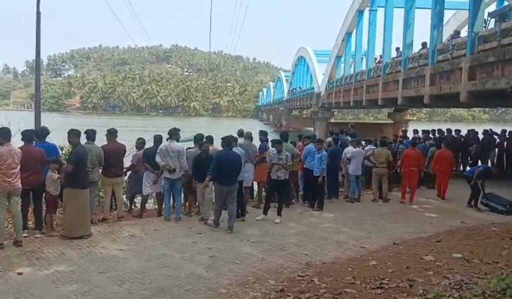 Koyilandy, കണയങ്കോട് പുഴയിലേക്ക് ചാടി ആത്മഹത്യ ചെയ്ത യുവാവിന്റെ മൃതദേഹം കണ്ടെത്തി 6 Search for the young man who jumped from the Kanayankot bridge into the river