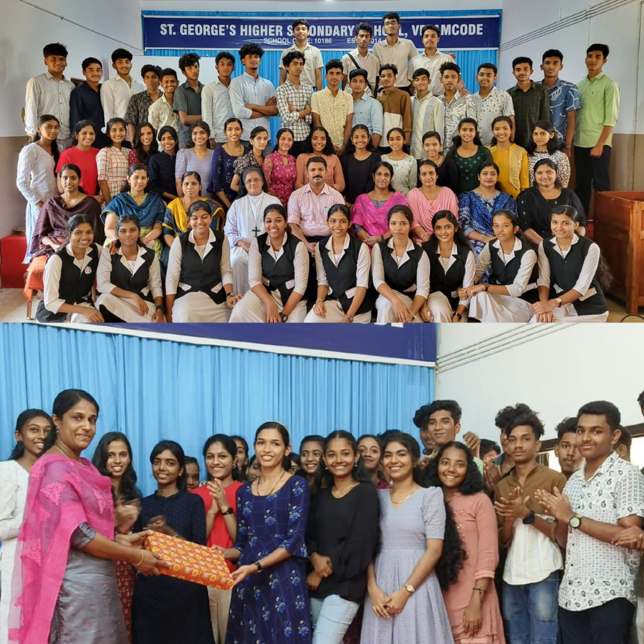 Sent off to NSS volunteers.