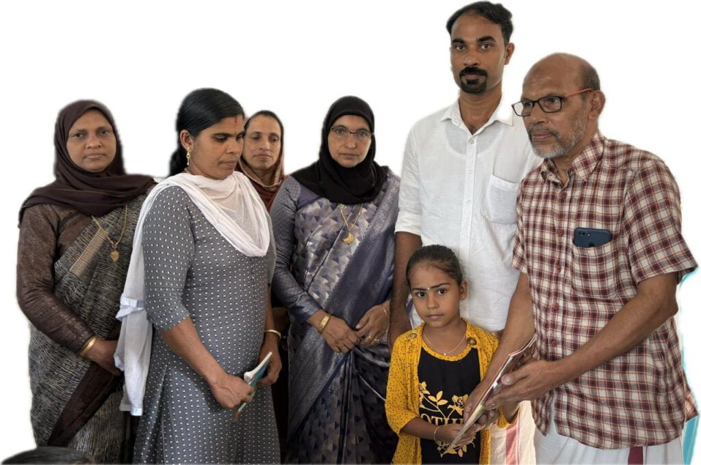 Thekkum Thottam AML P. The childrens book collection and distribution campaign started in the school has been impressive