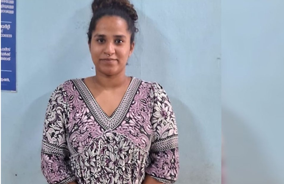 Kozhikode two and a half crore drunk incident The woman from Alappuzha was arrested