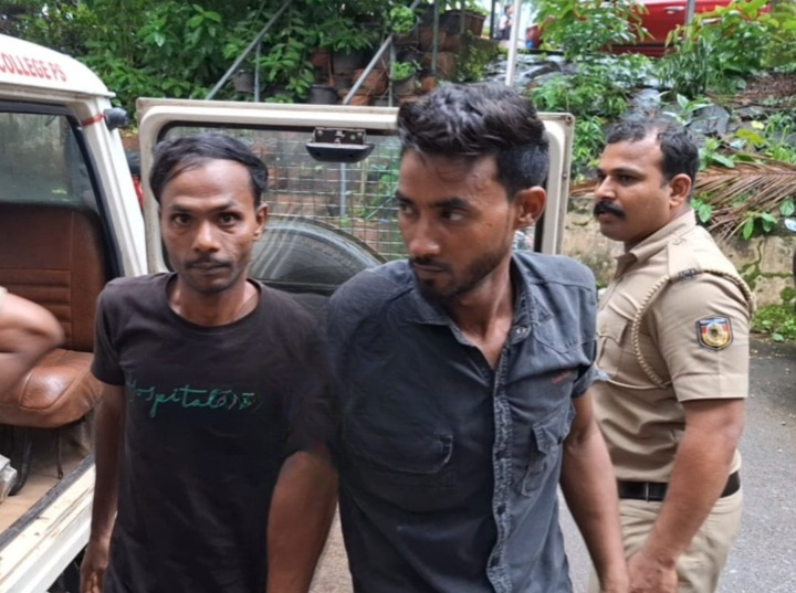 Kozhikode two guest workers arrested with 6 kg ganja cleanup