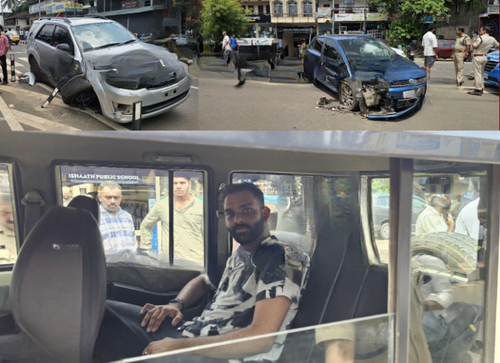 Poonoor also recovered drugs from the crashed car._cleanup