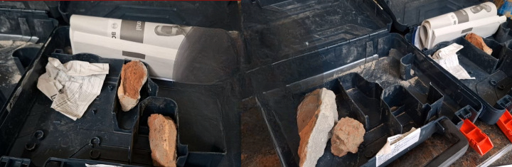 Mavoor, ഓൺ ലൈൻ വഴി ഡ്രില്ലിങ് മെഷീൻ ഓർഡർ ചെയ്ത ആൾക്ക് കിട്ടിയത് ഇഷ്ടിക കഷണങ്ങൾ 5 A person who ordered a drilling machine through Mavoor online received bricks cleanup