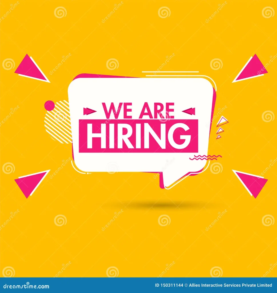 we are hiring 3