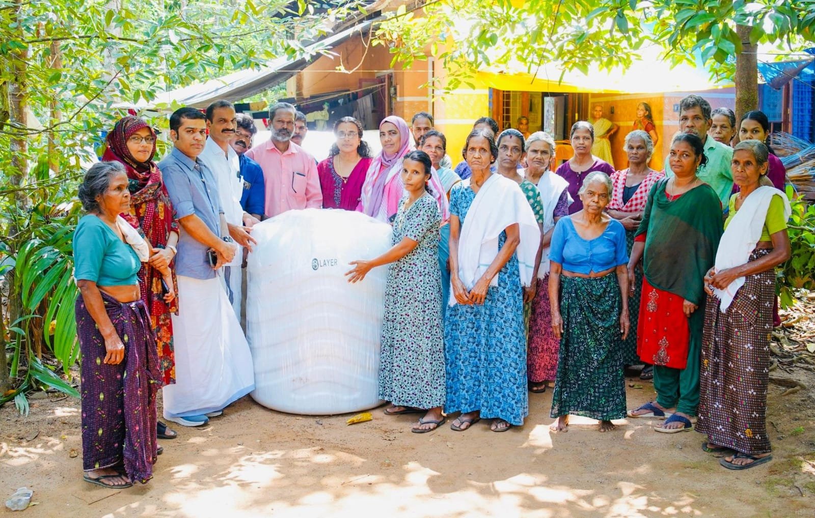 water-tanks-distributed-to-all-families-in-the-scheduled-tribe-colony-in-omassery