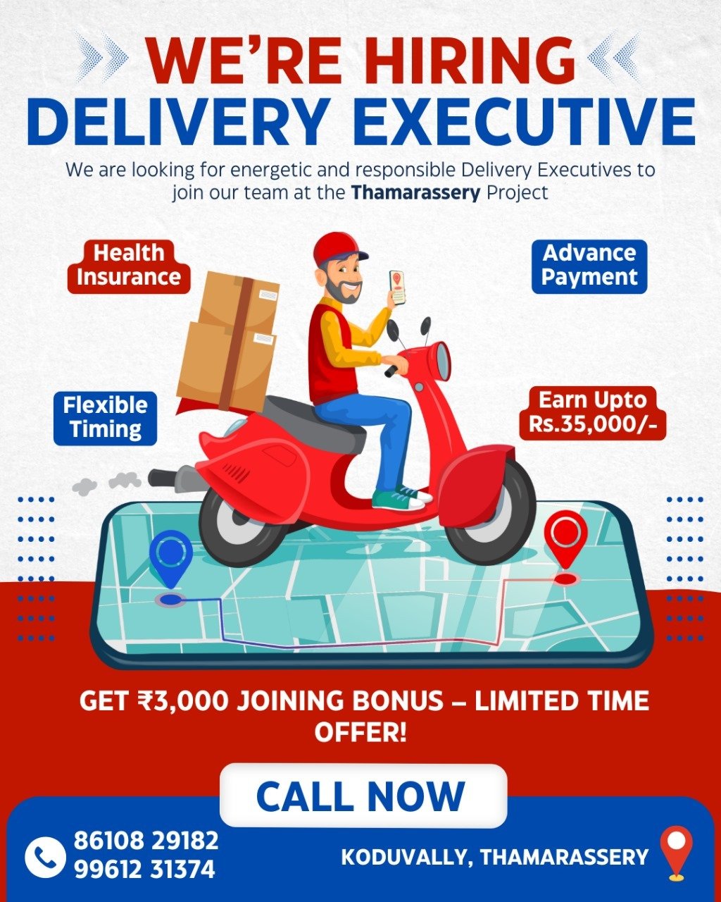delivery-executive-opportunity-in-thamarassery