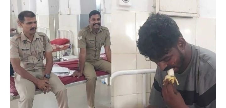 Palakkad വിഴുങ്ങിയ തൊണ്ടി മുതല് പുറത്തെടുക്കാൻ മോഷ്ടാവിനെ തീറ്റിപ്പോറ്റി പോലീസ് 4 palakkad-police-feed-thief-to-retrieve-swallowed-stolen-gold