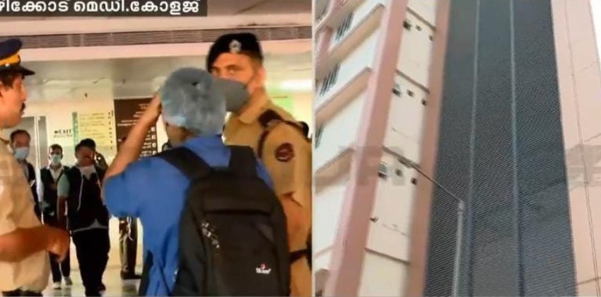 Kozhikode Medical College അത്യാഹിത വിഭാഗത്തിൽ വീണ്ടും പുക, രോഗികളെ മാറ്റുന്നു 9 smoke again in kozhikode medical college emergency department patients being shifted