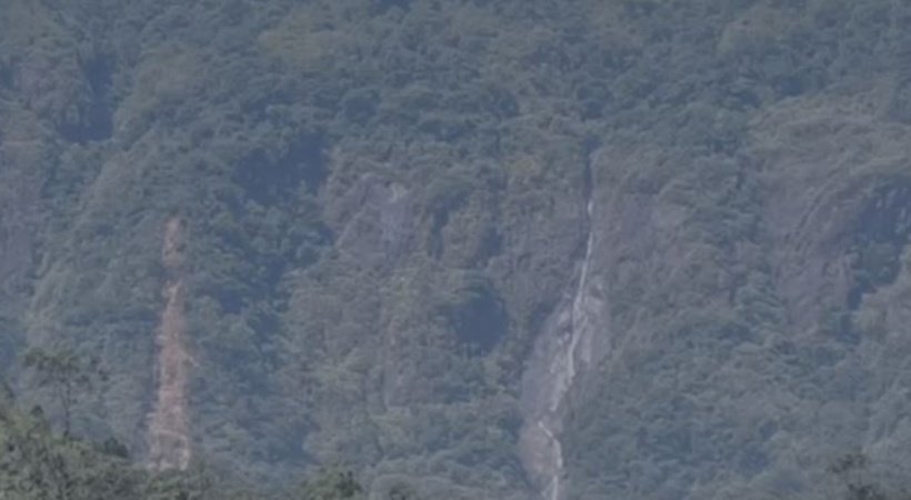 the landslide occurred in vellarimala and will not affect residential areas wayanad district administration