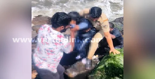 kozhikode polices timely intervention saves the life of a schoolgirl who jumped into the river