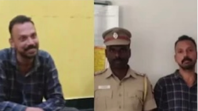 റെയിൽവേ സ്റ്റേഷനിൽ വെച്ച് ലാപ്ടോപ്പും പണവും മോഷ്ട്ടിച്ച മലയാളി യുവാവ് കോയമ്പത്തൂരിൽ അറസ്റ്റിൽ 10 malayali youth arrested in coimbatore for stealing laptop and cash from a railway station 1