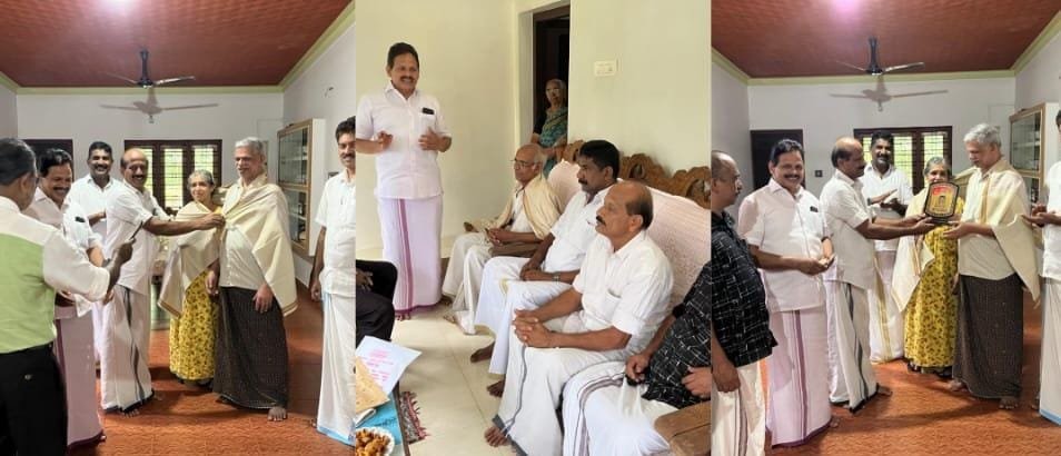 Thiruvambady കർഷകരെ ആദരിച്ചു 6 thiruvambady farmers were honored